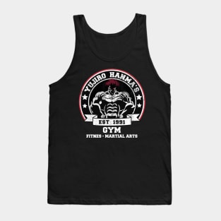 Yujiro Hanma’s GYM Distressed Tank Top